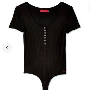 Philanthropy Black Bodysuit